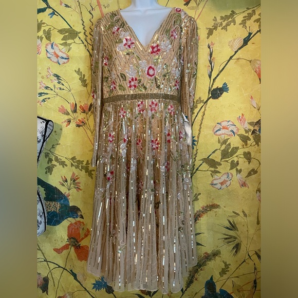 Mac Duggal 5415 Multi Gold - Picture 5 of 10